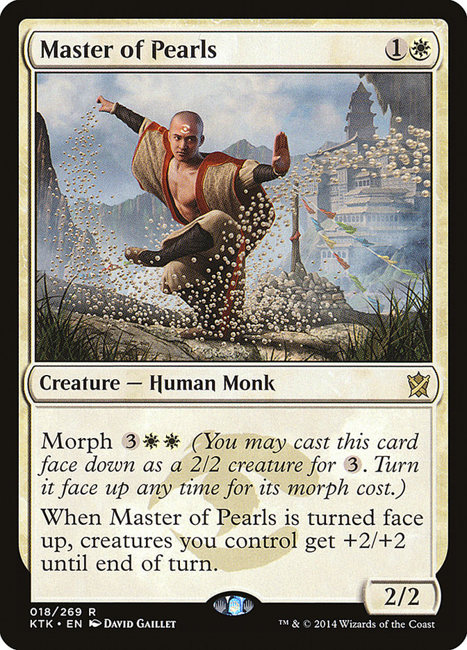 Master of Pearls [Khans of Tarkir] MTG Single Magic: The Gathering    | Red Claw Gaming