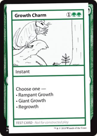 Growth Charm (2021 Edition) [Mystery Booster Playtest Cards] MTG Single Magic: The Gathering    | Red Claw Gaming