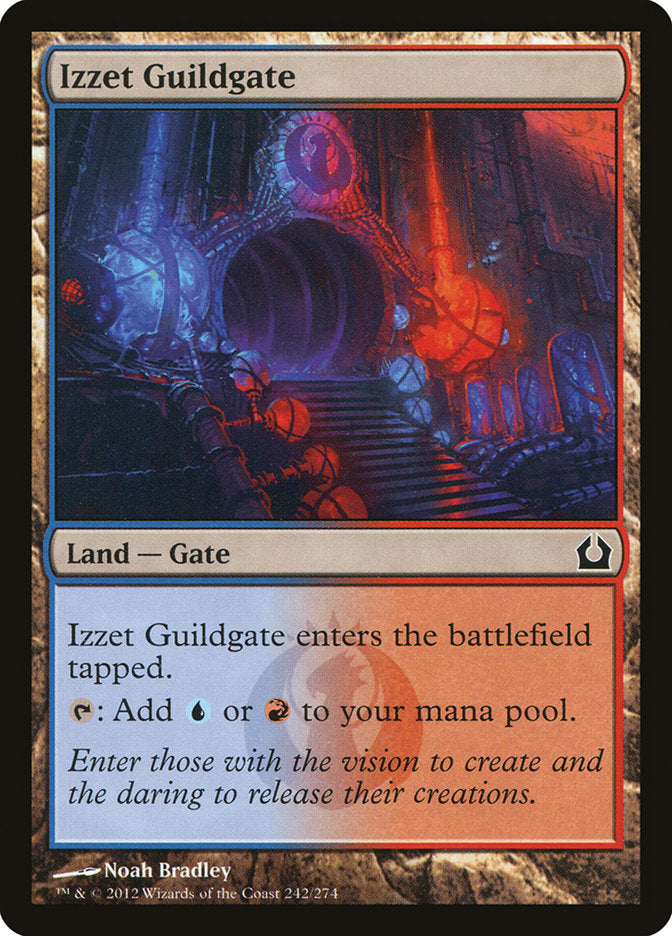 Izzet Guildgate [Return to Ravnica] MTG Single Magic: The Gathering    | Red Claw Gaming