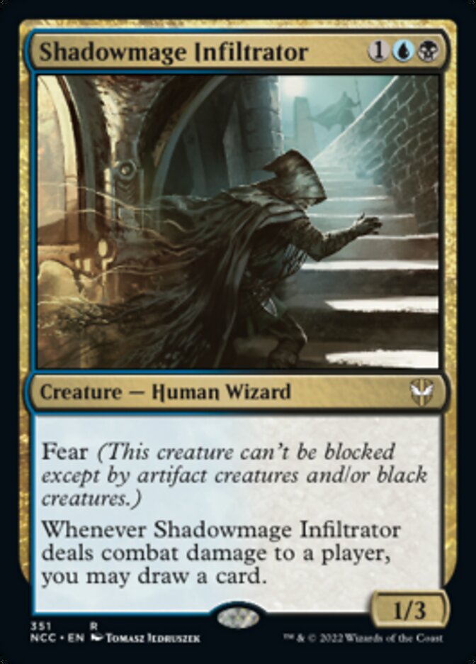 Shadowmage Infiltrator [Streets of New Capenna Commander] MTG Single Magic: The Gathering    | Red Claw Gaming