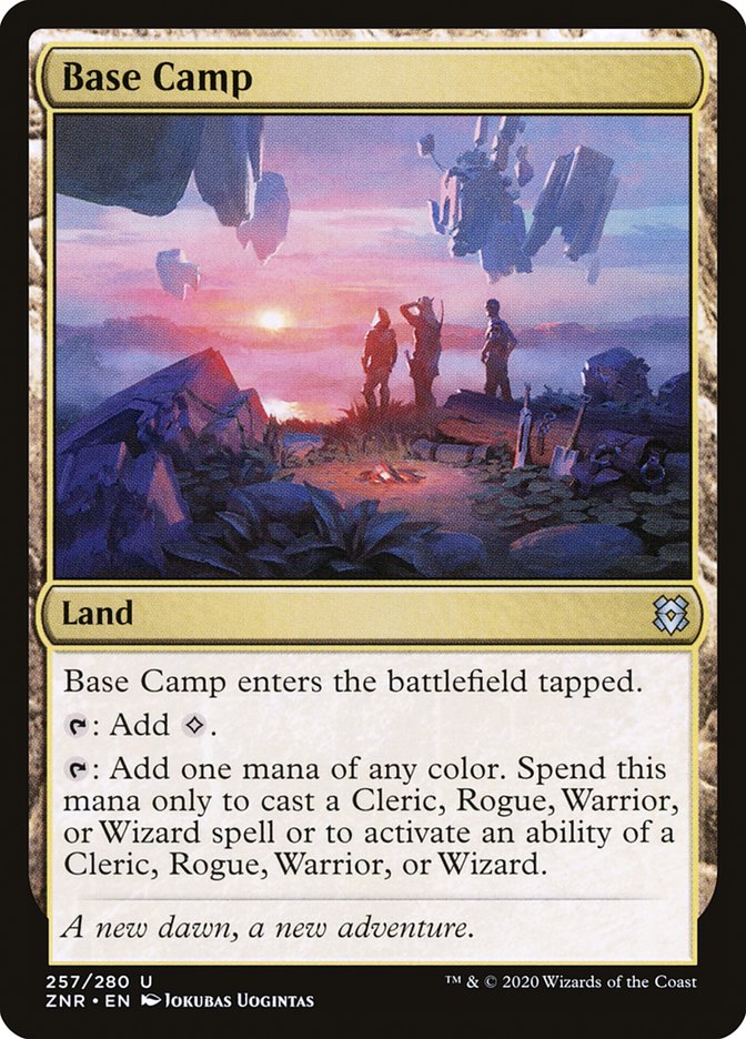 Base Camp [Zendikar Rising] MTG Single Magic: The Gathering    | Red Claw Gaming