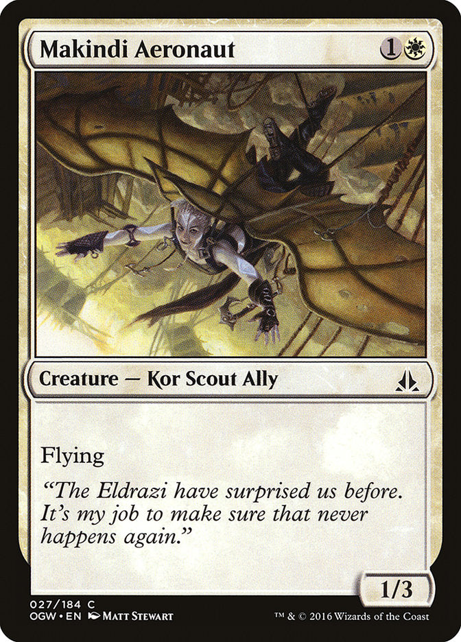 Makindi Aeronaut [Oath of the Gatewatch] MTG Single Magic: The Gathering    | Red Claw Gaming