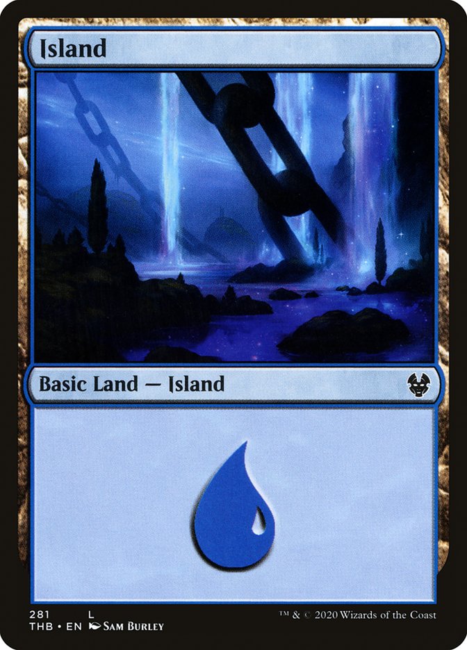 Island (281) [Theros Beyond Death] MTG Single Magic: The Gathering    | Red Claw Gaming