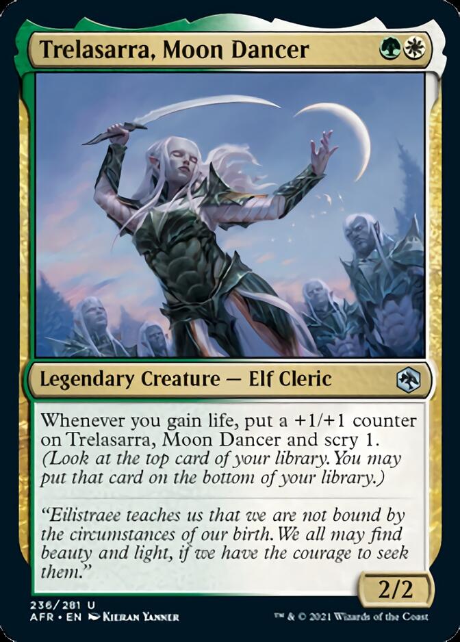 Trelasarra, Moon Dancer [Dungeons & Dragons: Adventures in the Forgotten Realms] MTG Single Magic: The Gathering    | Red Claw Gaming