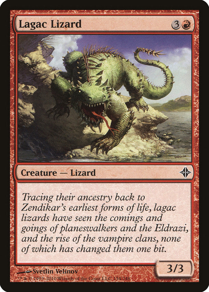 Lagac Lizard [Rise of the Eldrazi] MTG Single Magic: The Gathering    | Red Claw Gaming