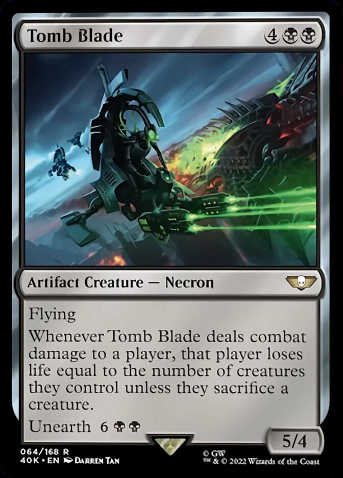 Tomb Blade [Warhammer 40,000] MTG Single Magic: The Gathering    | Red Claw Gaming