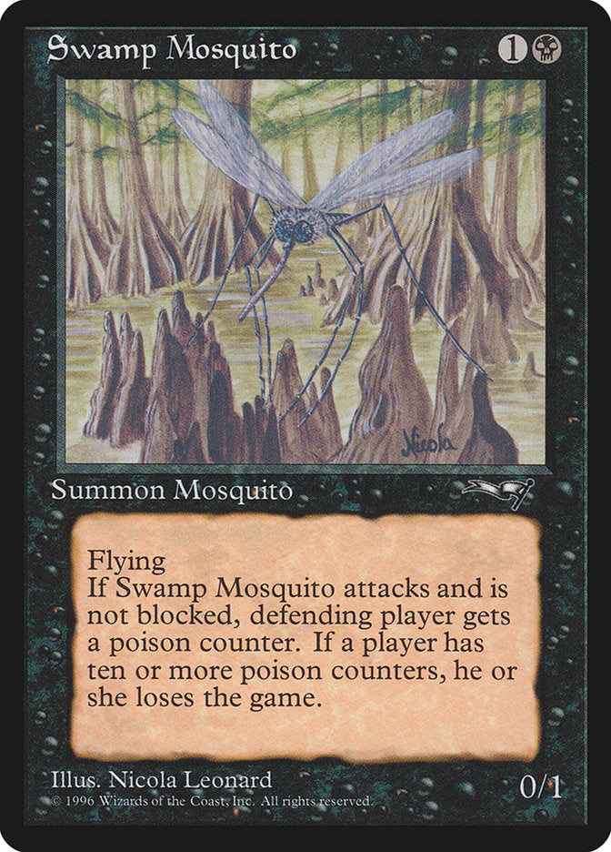 Swamp Mosquito (Facing Forward) [Alliances] MTG Single Magic: The Gathering    | Red Claw Gaming