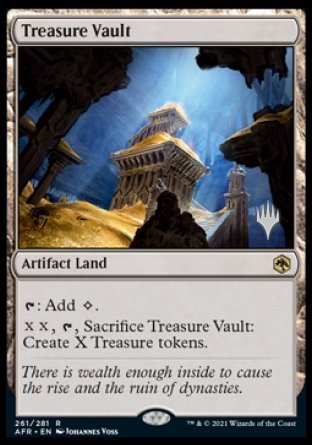 Treasure Vault (Promo Pack) [Dungeons & Dragons: Adventures in the Forgotten Realms Promos] MTG Single Magic: The Gathering    | Red Claw Gaming