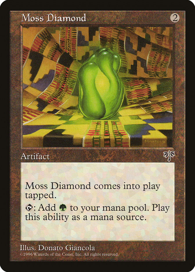 Moss Diamond [Mirage] MTG Single Magic: The Gathering    | Red Claw Gaming