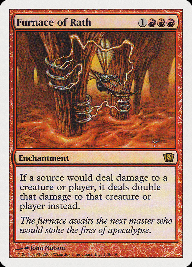 Furnace of Rath [Ninth Edition] MTG Single Magic: The Gathering    | Red Claw Gaming