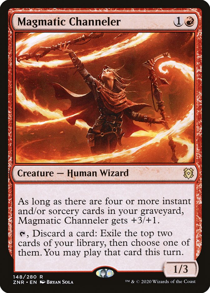 Magmatic Channeler [Zendikar Rising] MTG Single Magic: The Gathering    | Red Claw Gaming