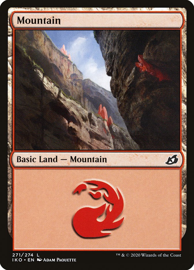 Mountain (271) [Ikoria: Lair of Behemoths] MTG Single Magic: The Gathering    | Red Claw Gaming