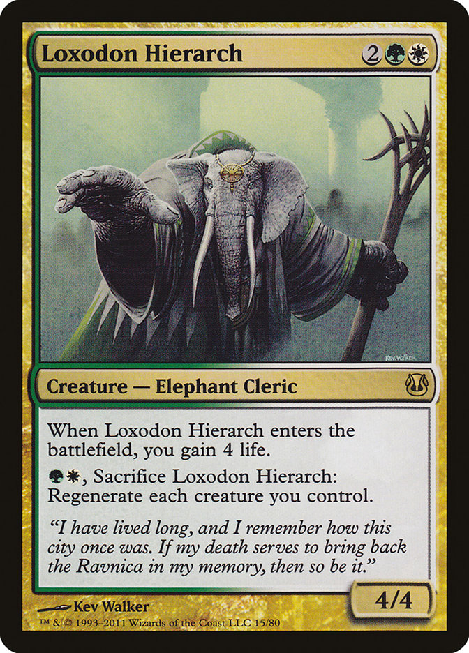 Loxodon Hierarch [Duel Decks: Ajani vs. Nicol Bolas] MTG Single Magic: The Gathering    | Red Claw Gaming