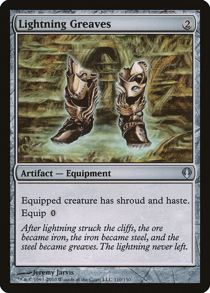 Lightning Greaves [Archenemy] MTG Single Magic: The Gathering    | Red Claw Gaming