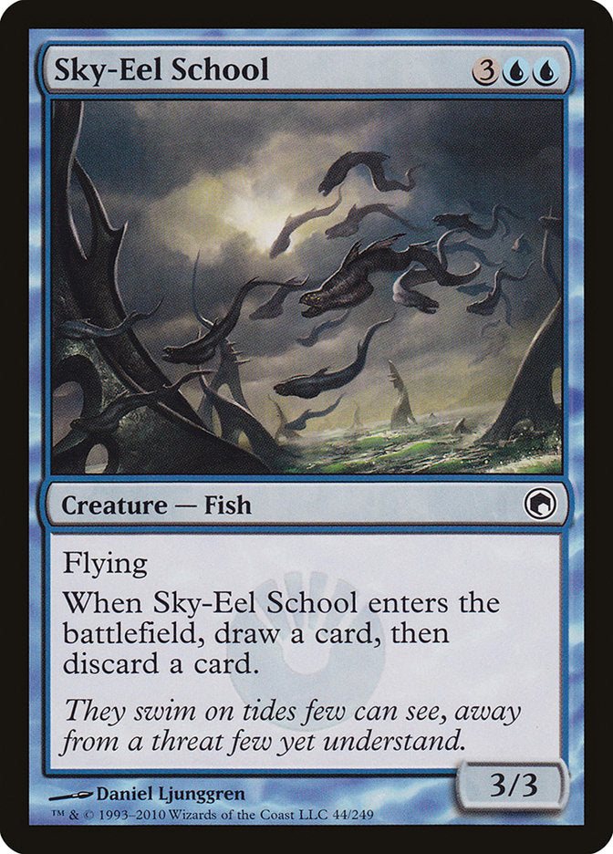 Sky-Eel School [Scars of Mirrodin] MTG Single Magic: The Gathering    | Red Claw Gaming