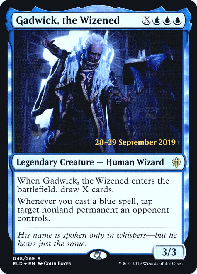 Gadwick, the Wizened [Throne of Eldraine Prerelease Promos] MTG Single Magic: The Gathering    | Red Claw Gaming