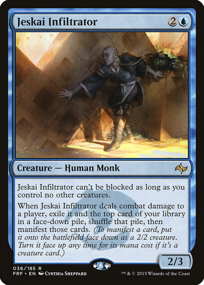 Jeskai Infiltrator [Fate Reforged] MTG Single Magic: The Gathering    | Red Claw Gaming