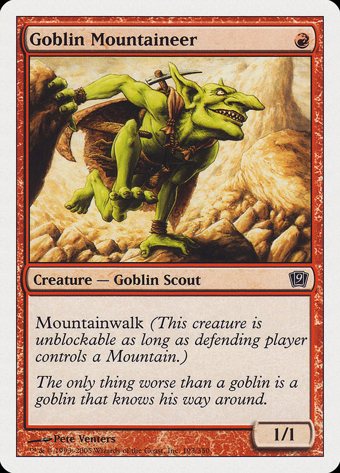 Goblin Mountaineer [Ninth Edition] MTG Single Magic: The Gathering    | Red Claw Gaming