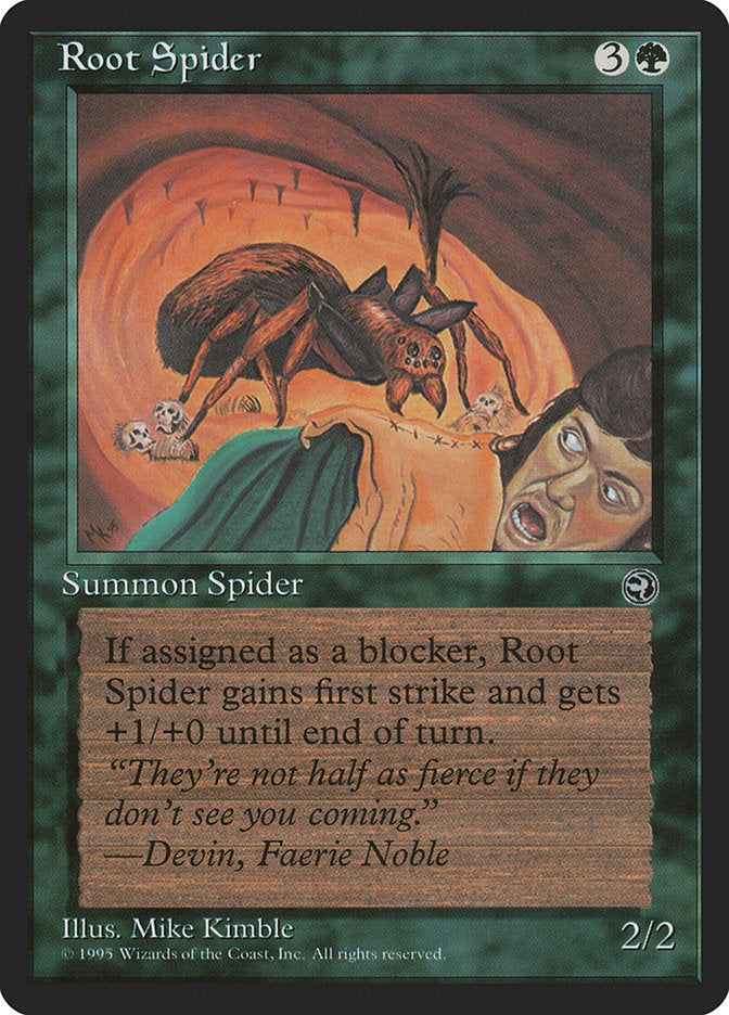 Root Spider [Homelands] MTG Single Magic: The Gathering    | Red Claw Gaming