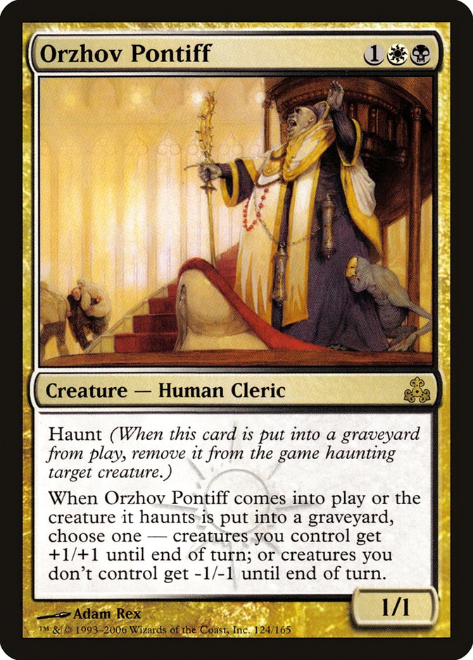 Orzhov Pontiff [Guildpact] MTG Single Magic: The Gathering    | Red Claw Gaming