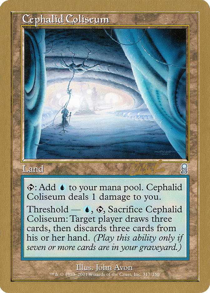 Cephalid Coliseum (Carlos Romao) [World Championship Decks 2002] MTG Single Magic: The Gathering    | Red Claw Gaming