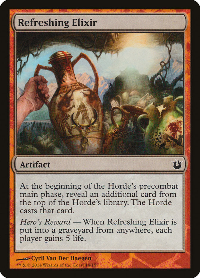 Refreshing Elixir [Born of the Gods Battle the Horde] MTG Single Magic: The Gathering    | Red Claw Gaming