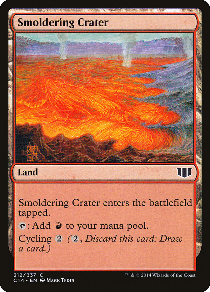 Smoldering Crater [Commander 2014] MTG Single Magic: The Gathering    | Red Claw Gaming