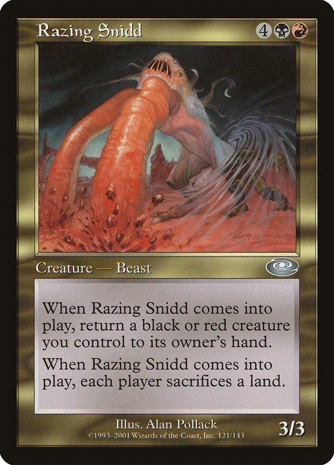 Razing Snidd [Planeshift] MTG Single Magic: The Gathering    | Red Claw Gaming