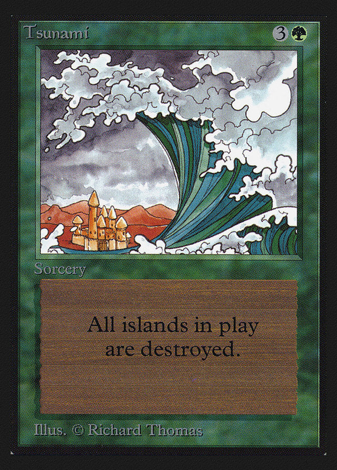 Tsunami [International Collectors' Edition] MTG Single Magic: The Gathering    | Red Claw Gaming