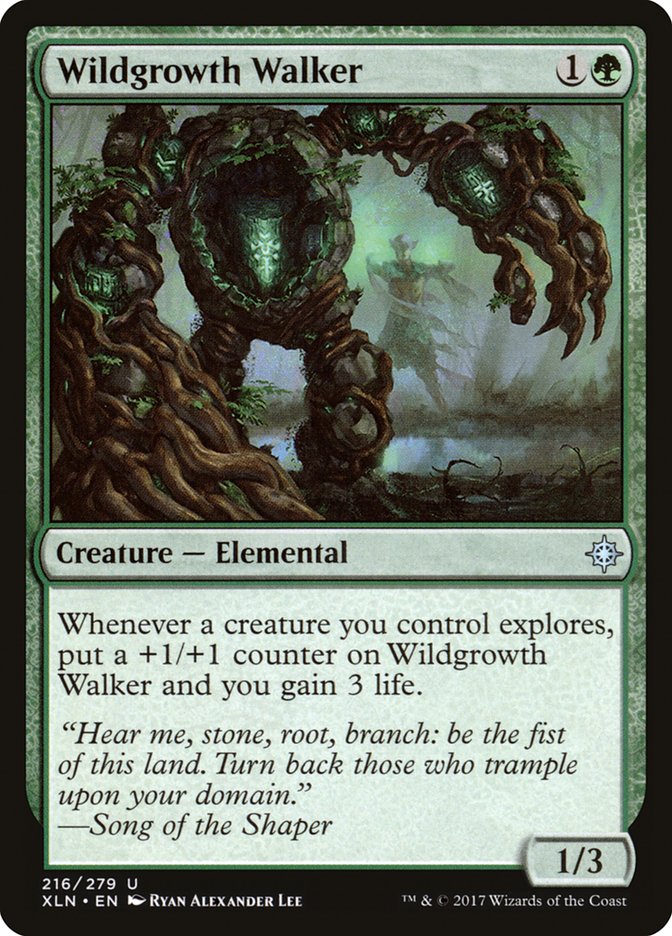 Wildgrowth Walker [Ixalan] MTG Single Magic: The Gathering    | Red Claw Gaming