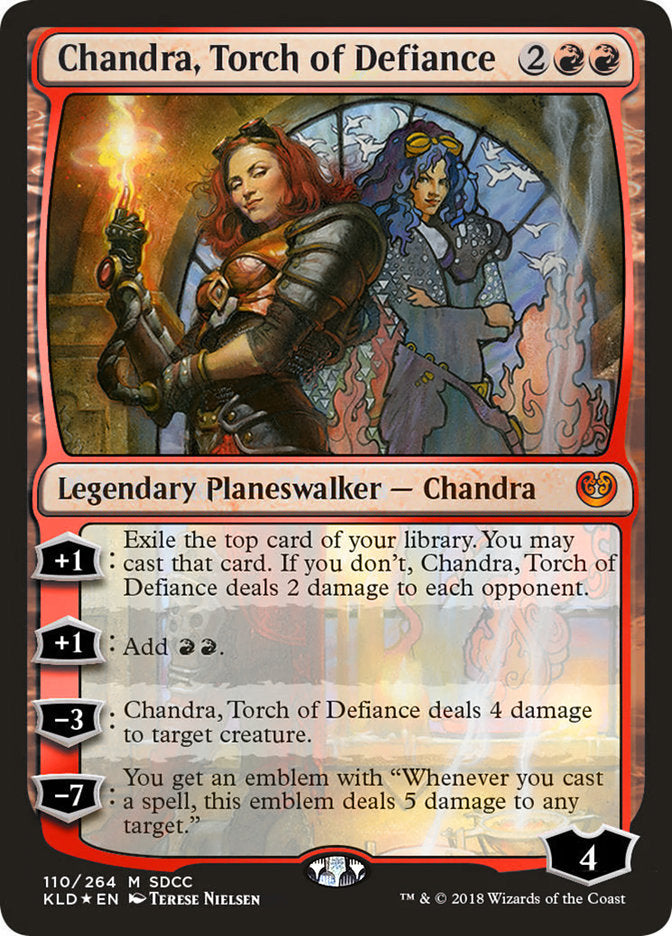 Chandra, Torch of Defiance [San Diego Comic-Con 2018] MTG Single Magic: The Gathering    | Red Claw Gaming