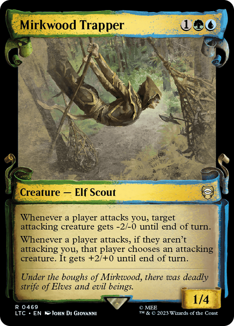 Mirkwood Trapper [The Lord of the Rings: Tales of Middle-Earth Commander Showcase Scrolls] MTG Single Magic: The Gathering    | Red Claw Gaming