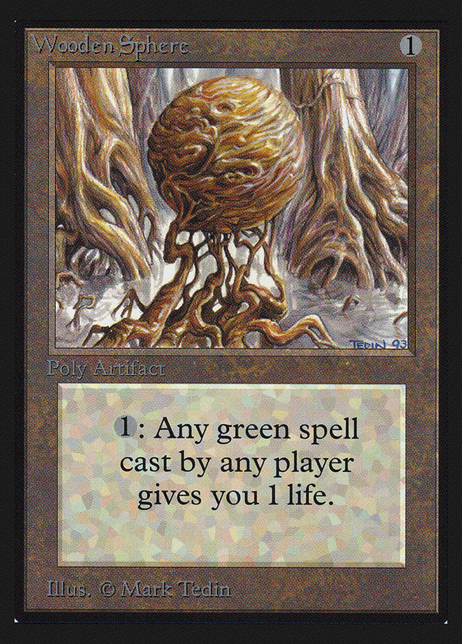 Wooden Sphere [International Collectors' Edition] MTG Single Magic: The Gathering    | Red Claw Gaming