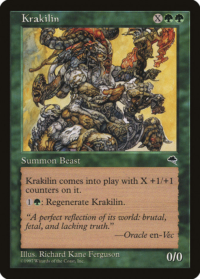 Krakilin [Tempest] MTG Single Magic: The Gathering    | Red Claw Gaming