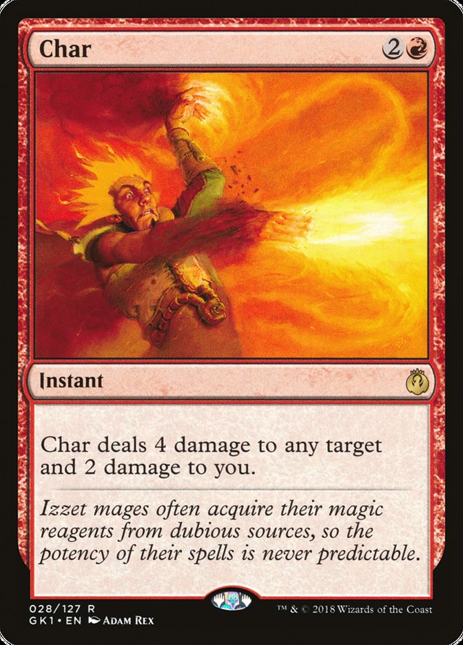 Char [Guilds of Ravnica Guild Kit] MTG Single Magic: The Gathering    | Red Claw Gaming