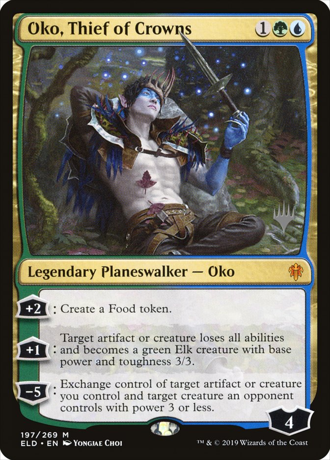 Oko, Thief of Crowns (Promo Pack) [Throne of Eldraine Promos] MTG Single Magic: The Gathering    | Red Claw Gaming