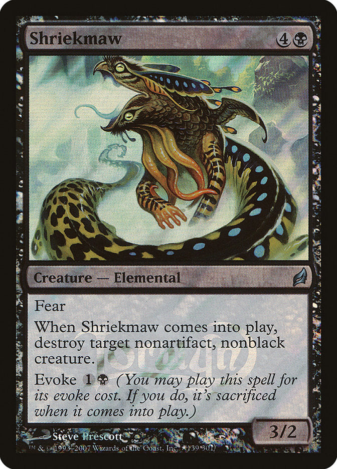 Shriekmaw [Lorwyn Promos] MTG Single Magic: The Gathering    | Red Claw Gaming