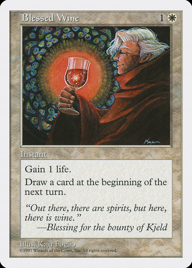 Blessed Wine [Fifth Edition] MTG Single Magic: The Gathering    | Red Claw Gaming