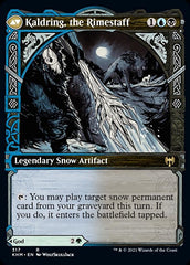 Jorn, God of Winter // Kaldring, the Rimestaff (Showcase) [Kaldheim] MTG Single Magic: The Gathering    | Red Claw Gaming