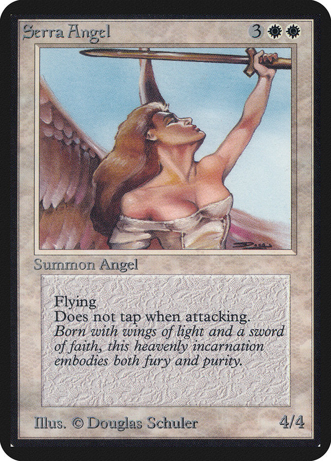 Serra Angel [Alpha Edition] MTG Single Magic: The Gathering    | Red Claw Gaming