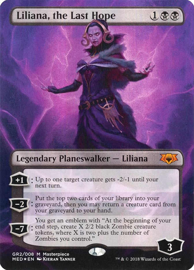 Liliana, the Last Hope [Mythic Edition] MTG Single Magic: The Gathering    | Red Claw Gaming