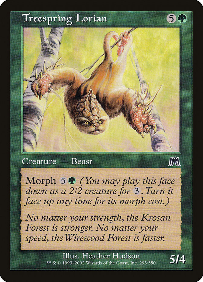 Treespring Lorian [Onslaught] MTG Single Magic: The Gathering    | Red Claw Gaming