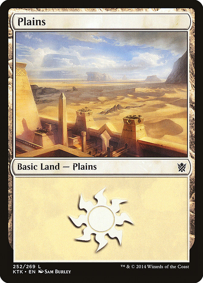 Plains (252) [Khans of Tarkir] MTG Single Magic: The Gathering    | Red Claw Gaming