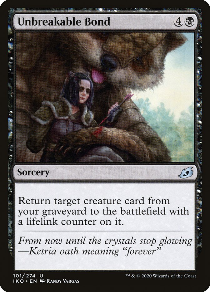 Unbreakable Bond [Ikoria: Lair of Behemoths] MTG Single Magic: The Gathering    | Red Claw Gaming