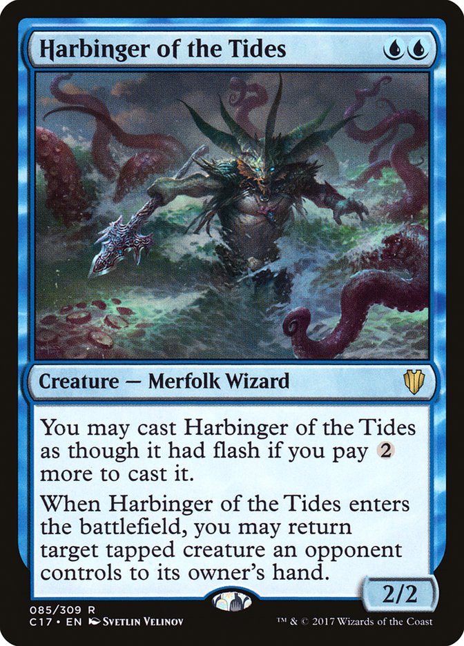 Harbinger of the Tides [Commander 2017] MTG Single Magic: The Gathering    | Red Claw Gaming