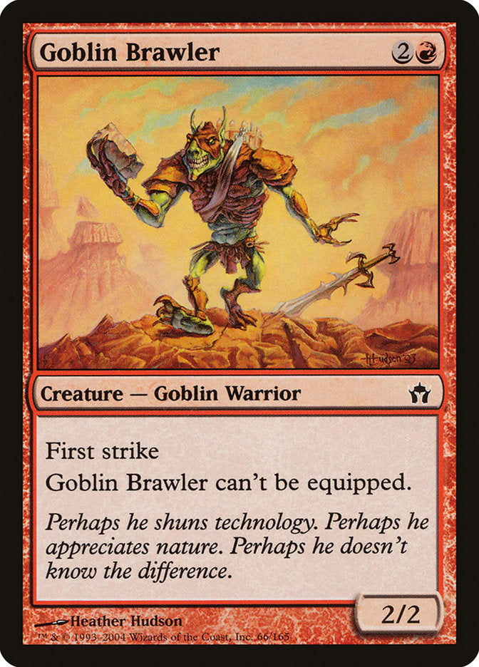 Goblin Brawler [Fifth Dawn] MTG Single Magic: The Gathering    | Red Claw Gaming