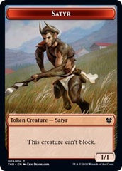 Satyr // Wall Double-Sided Token [Theros Beyond Death Tokens] MTG Single Magic: The Gathering    | Red Claw Gaming