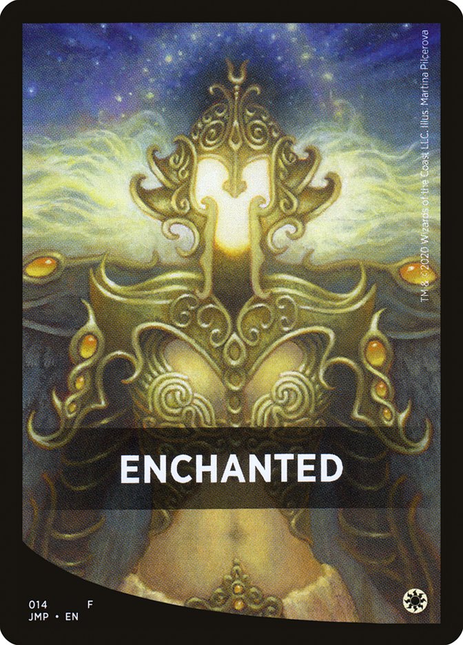 Enchanted Theme Card [Jumpstart Front Cards] MTG Single Magic: The Gathering    | Red Claw Gaming