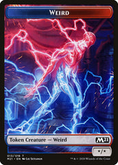 Angel // Weird Double-Sided Token [Core Set 2021 Tokens] MTG Single Magic: The Gathering    | Red Claw Gaming