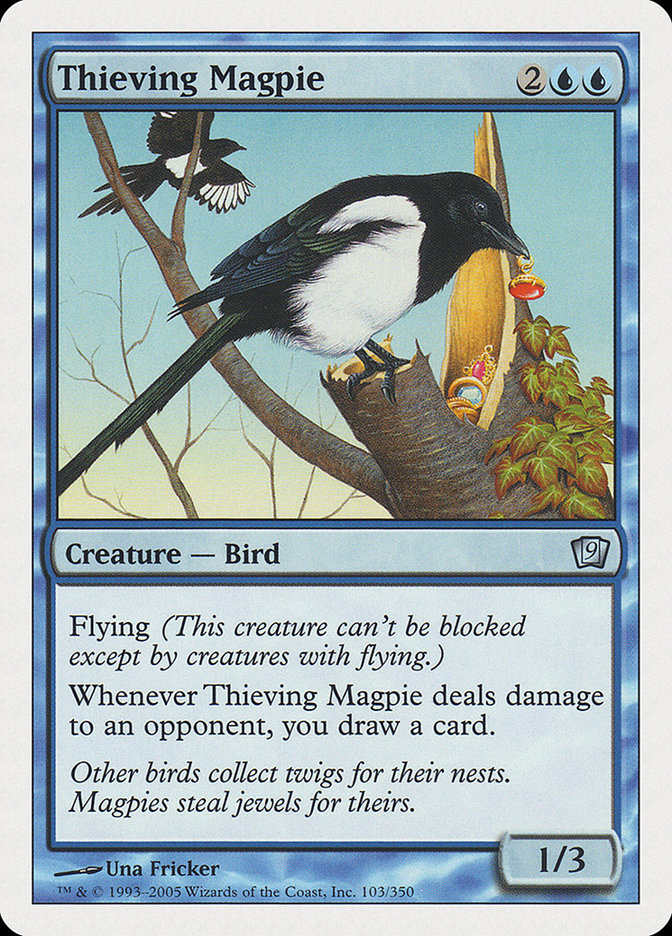 Thieving Magpie [Ninth Edition] MTG Single Magic: The Gathering    | Red Claw Gaming